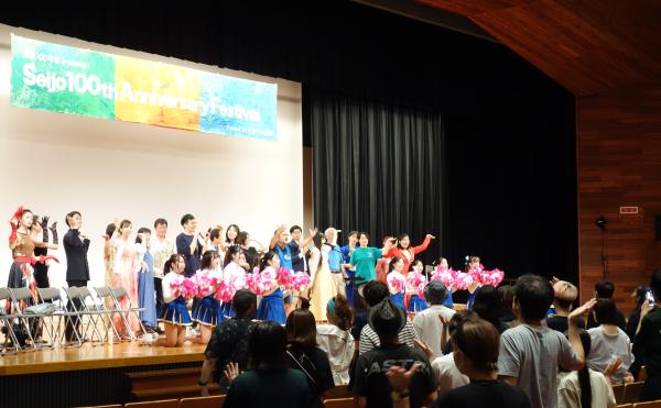 成城100年祭開祭式フィナーレ